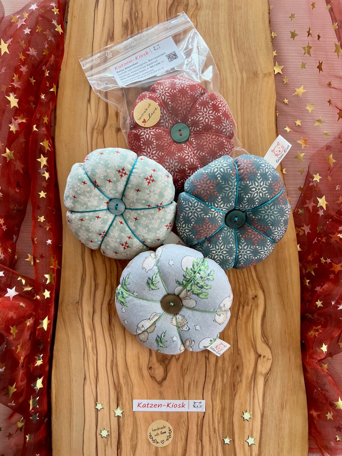 Relax Blümchen in aktuellen Weihnachts-Designs