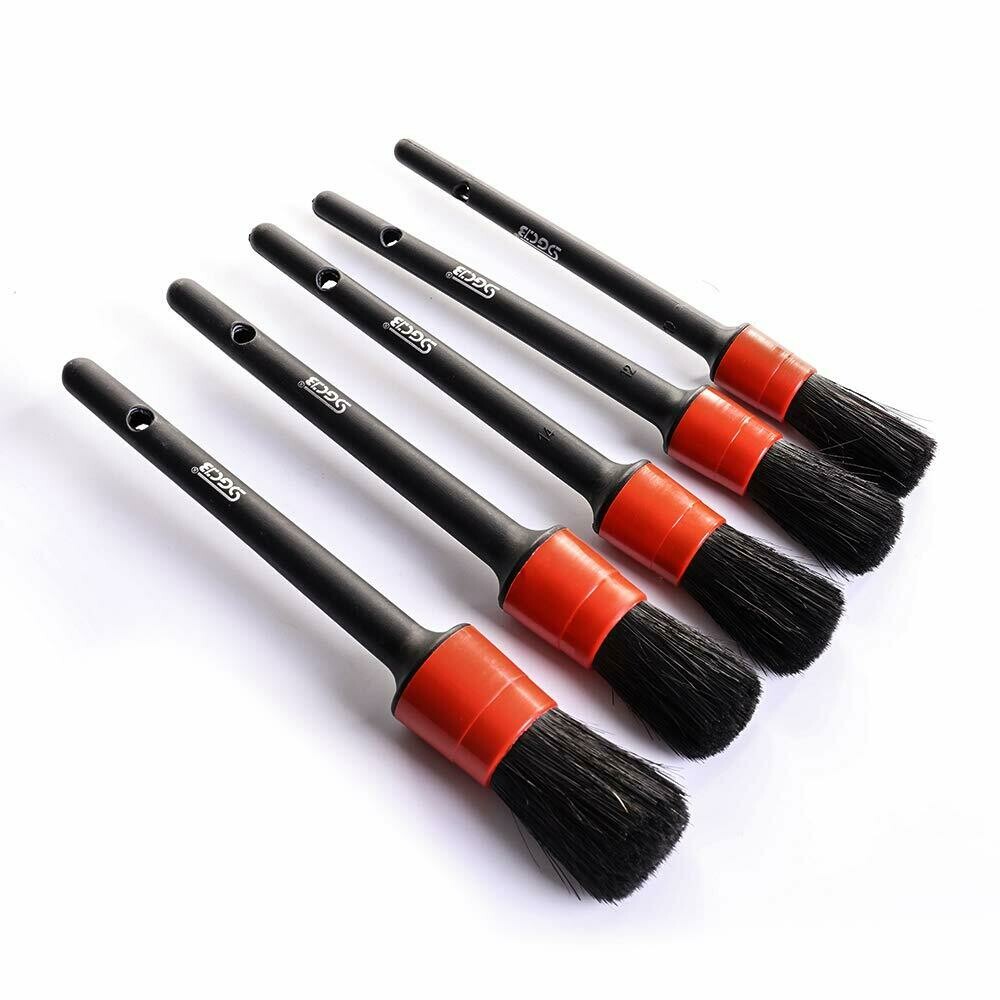 Auto Detailing Brush Set, 5 Pieces