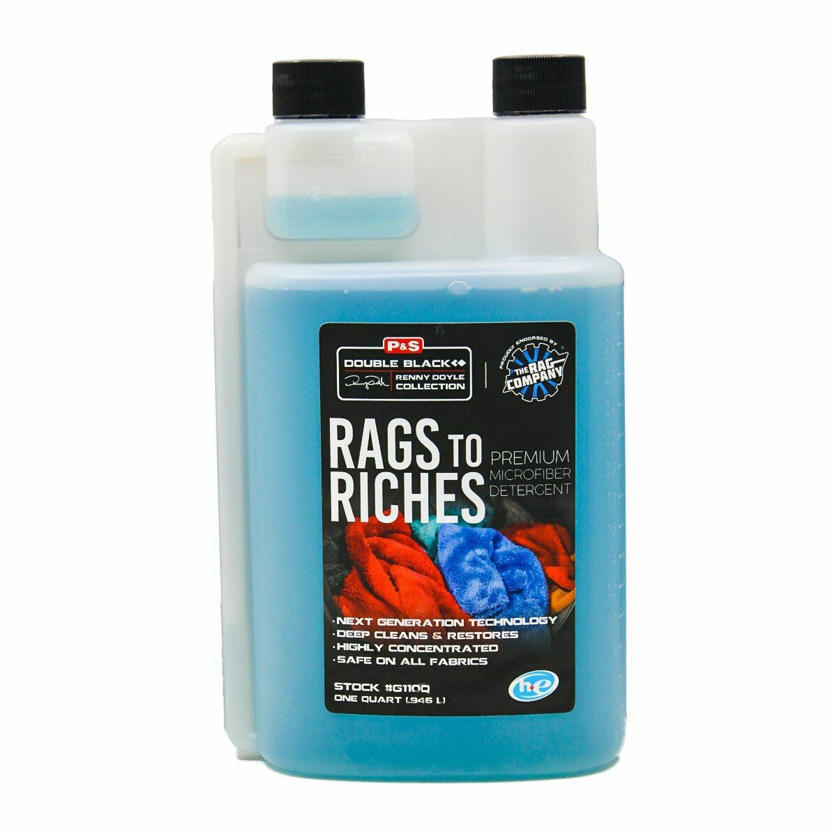 P&S Rags to Riches Microfiber Detergent (Quart)