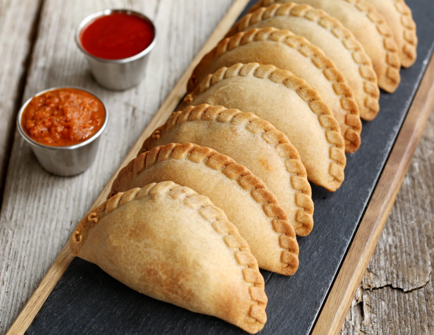 6 Freakin' Vegan Cheesesteak Empanadas