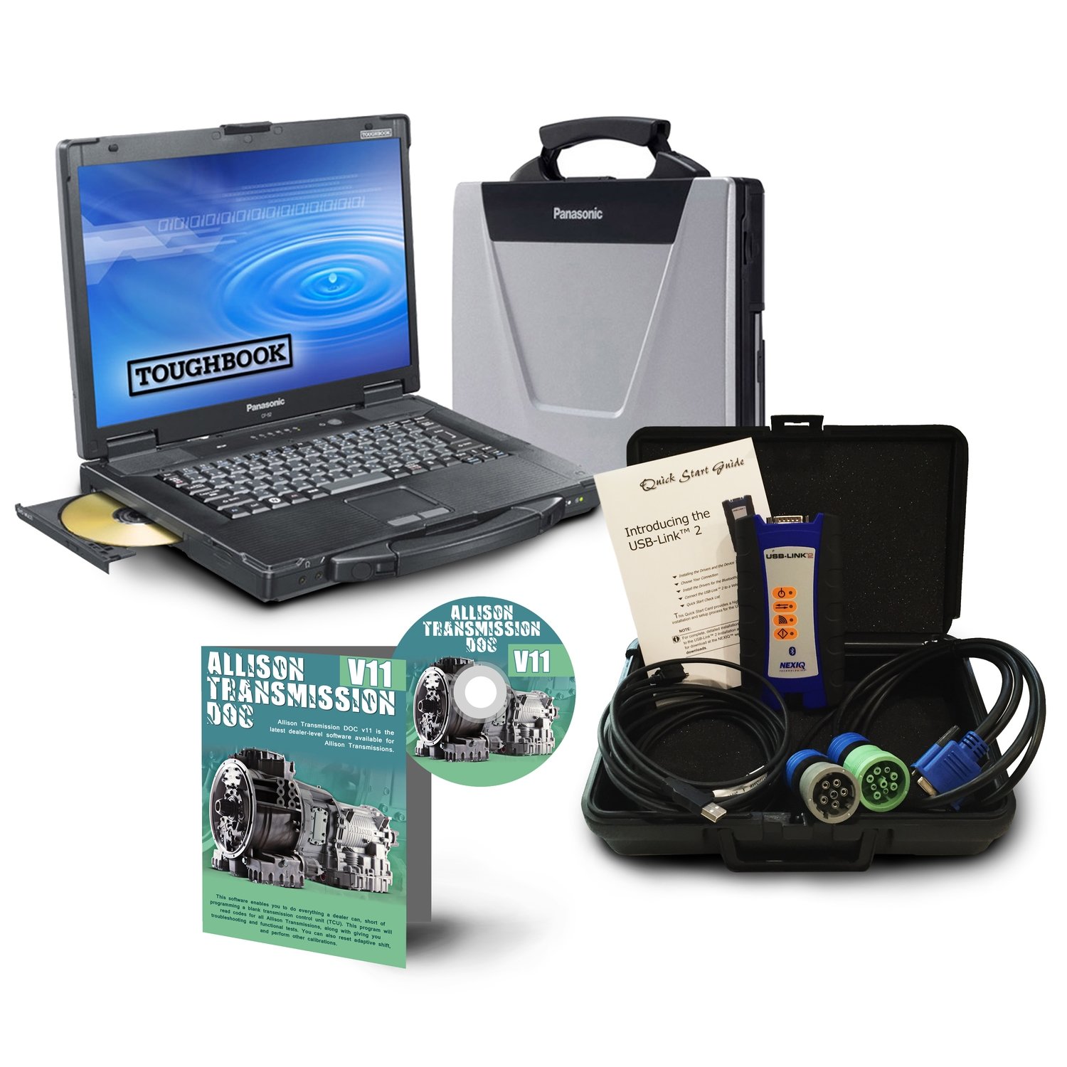 Allison DOC diagnostic solutions Toughbook Dealer Package with NexIQ