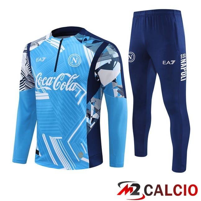 Tuta Calcio - Giacca SSC Napoli Nero 2023/2024