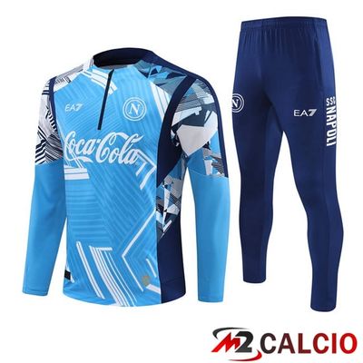 Tuta Calcio - Giacca SSC Napoli Nero 2023/2024