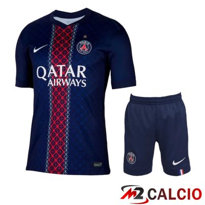 Maglie Calcio Paris PSG Prima Blu Reale 2025/2026