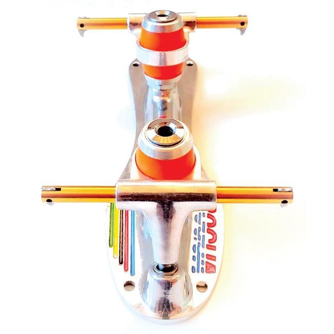 ROGUA Racing 154 GOLD Carbide ROGUA Quad Speed Skate Plates