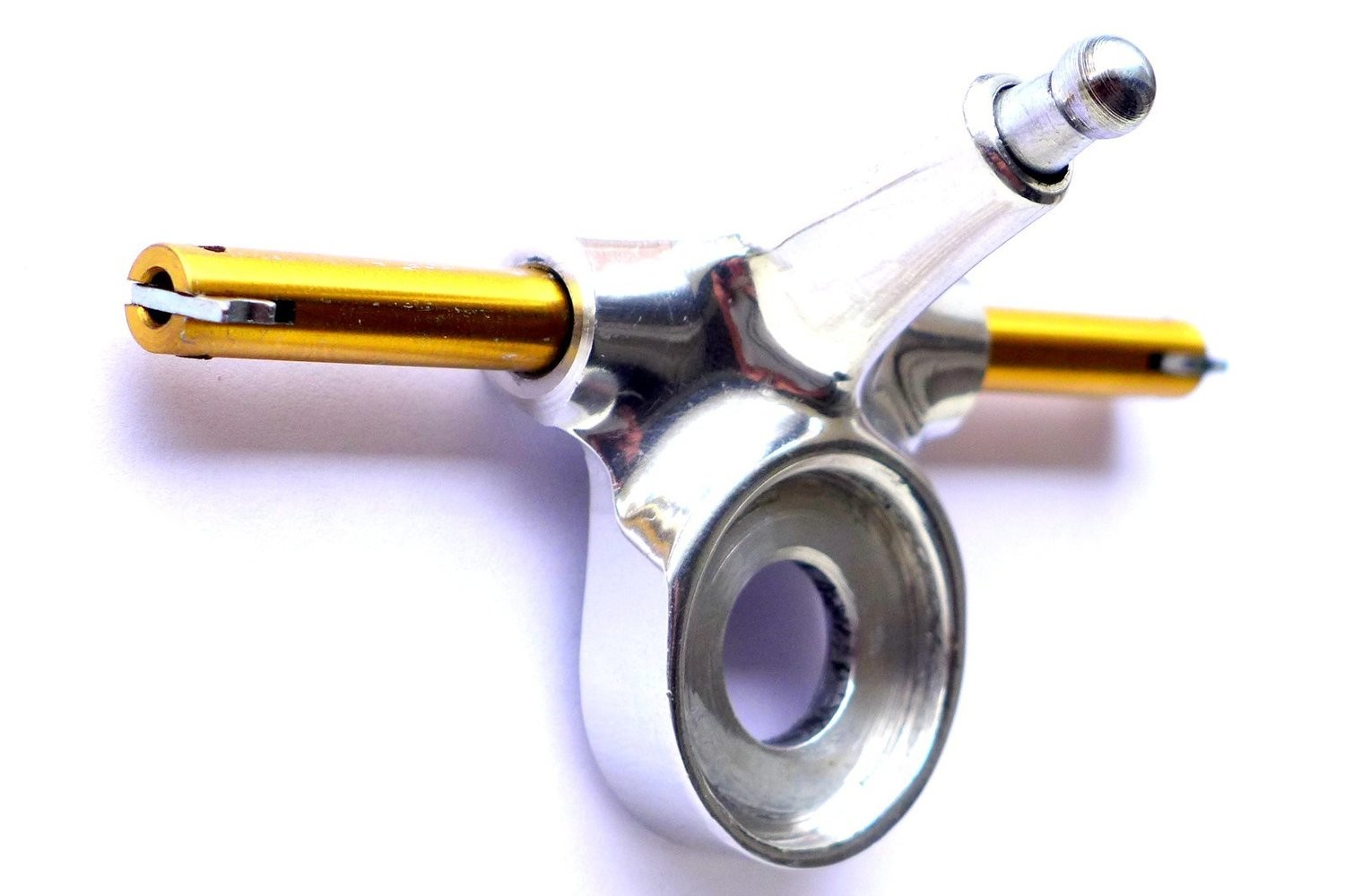 Truck QuickRelease 7mm Axle GOLD Carbide ROGUA Quad Speed Skate Plates