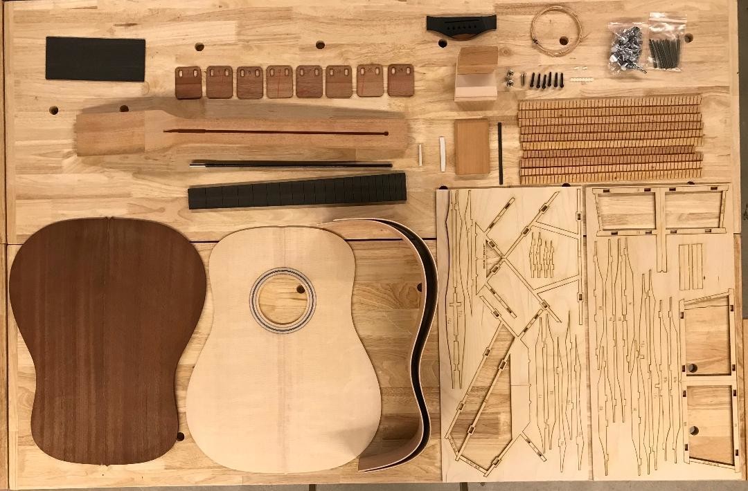 Store Acoustic Guitar Kit