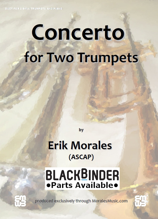 Concerto for Two Trumpets Piano SHOP Erik Morales