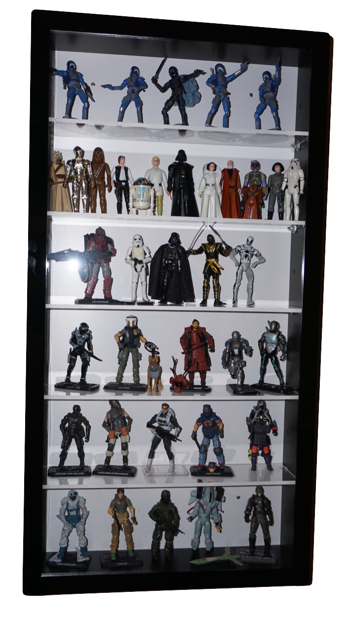 3 3/4" Action Figure Display Case