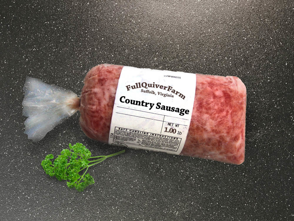 Country Breakfast Sausage (mild) Full Quiver Farm