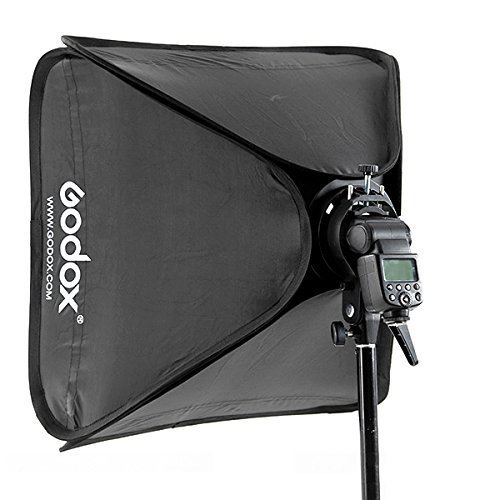 Softbox Godox plegable portátil para flash de cámara de estudio de