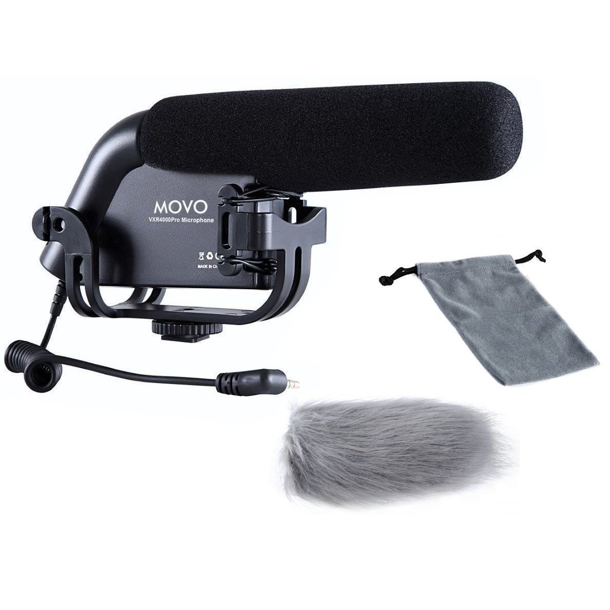 Movo VXR4000PRO Shotgun Video Condenser Microphone for DSLR Video