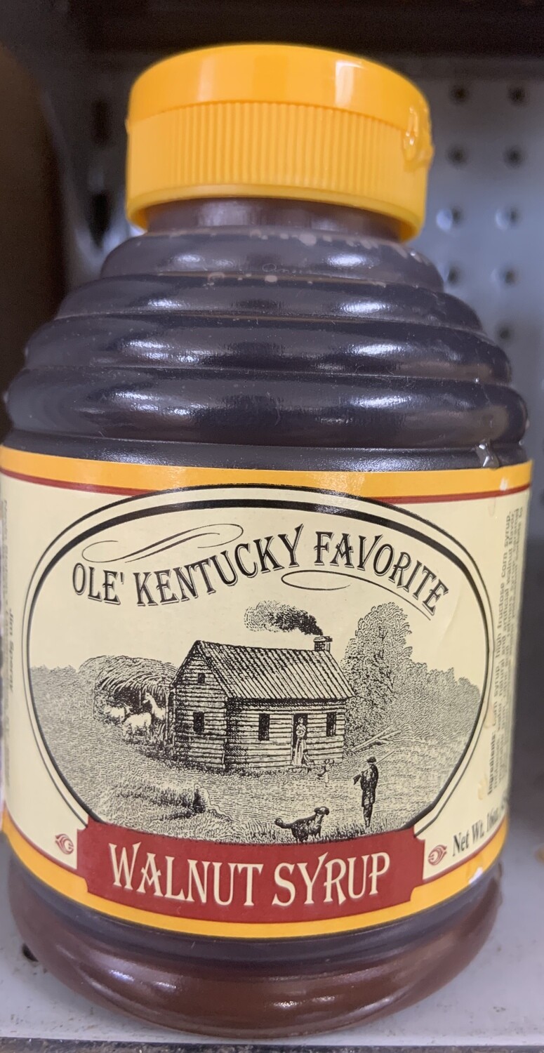 Old Kentucky Favorite Walnut Syrup 16 oz