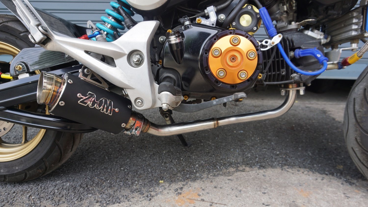 honda grom zoom exhaust