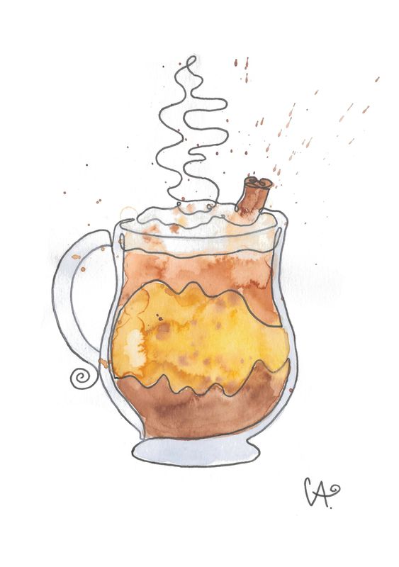 One-Line-Kollektion - Spicy Cinnamon Latte