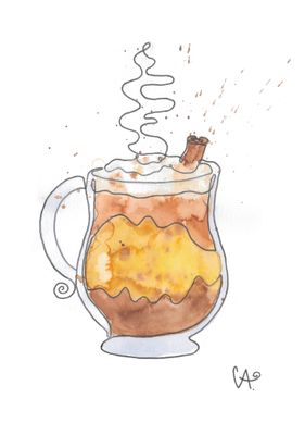 One-Line-Kollektion - Spicy Cinnamon Latte