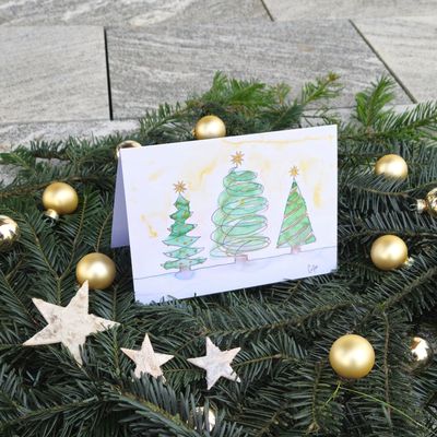 Weihnachtskollektion - One-Line Kollektion - Christmas Tree