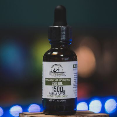 CBD Full Spectrum - Tincture - Vanilla 