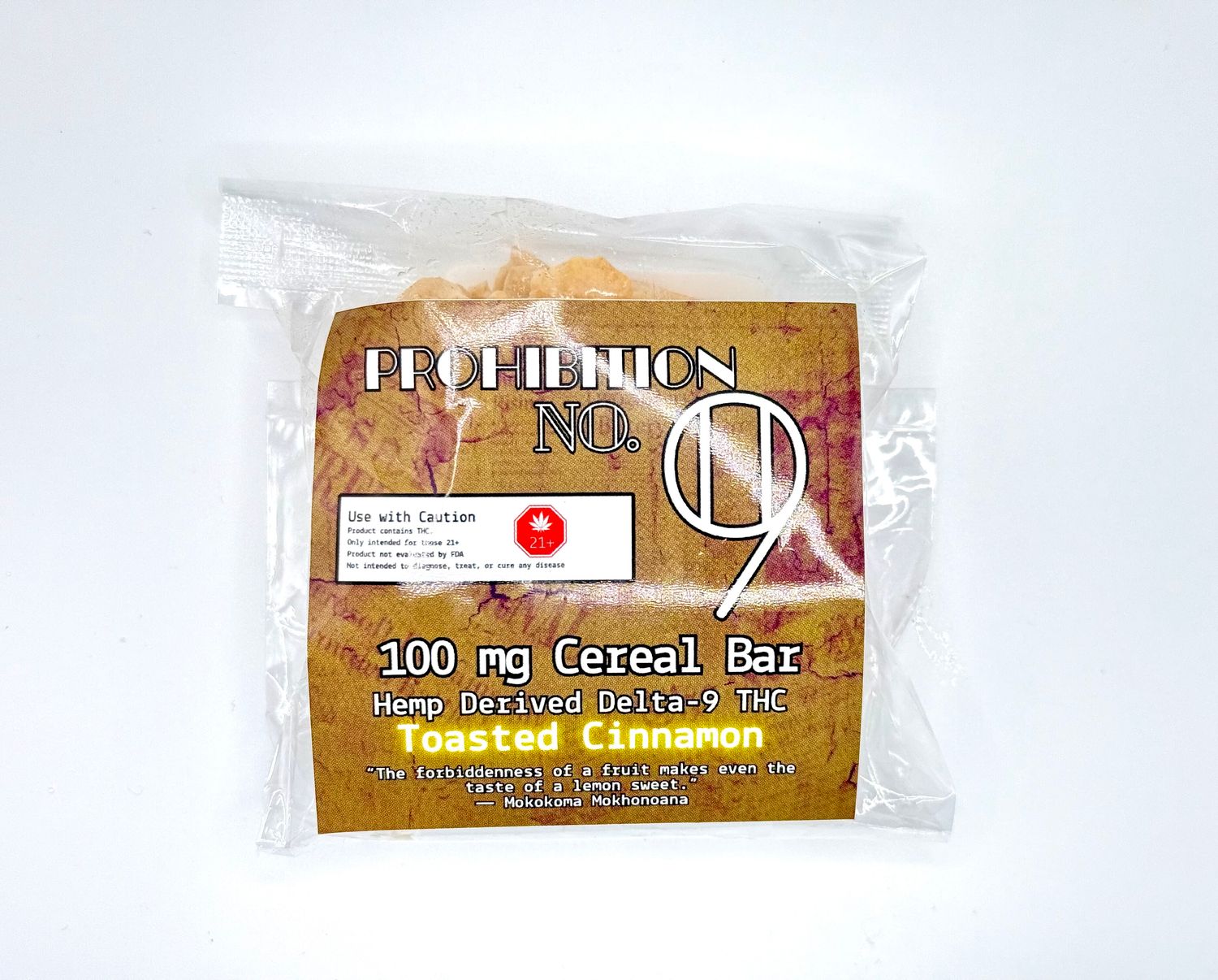 Delta 9 THC - Cereal Barz - Toasted Cinnamon100mg