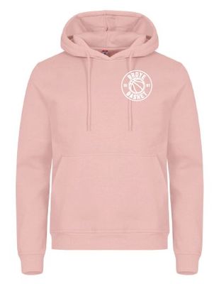 Sweatchirt à capuche rose - adulte