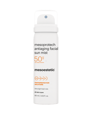 mesoprotech antiaging facial sun mist SPF 50+