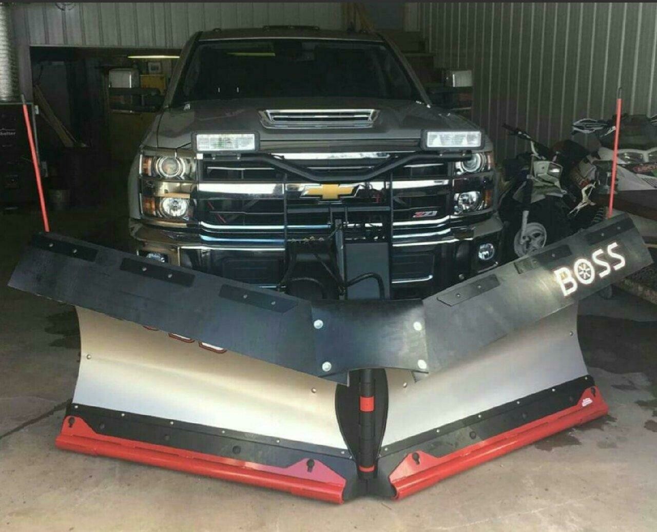 Groundz Keeper for Boss Snow Plows BS80GK 8’0” Straight Blade