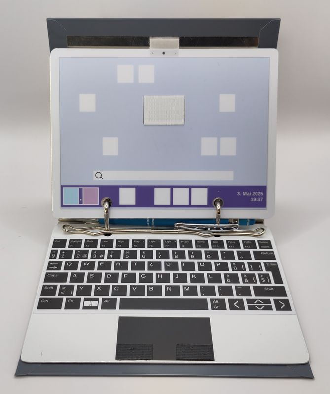 SmartFold AZW Set 1, anthrazit, ohne Tastatur - Halter mobil für jedes Smartphone - NUR SOLANGE VORRAT REICHT!