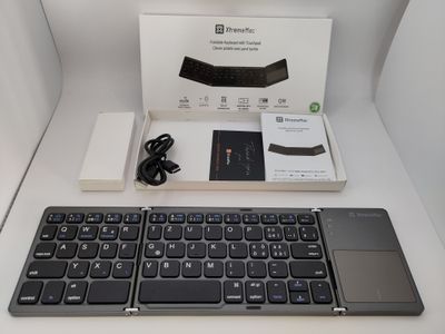 Tastatur: XtremeMac - Faltbare Mini Bluetooth Reisetastatur (CH-Layout)