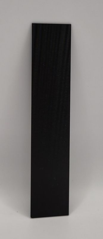 Zuschnitt PVC hart schwarz, 160 x 33 x 1 mm