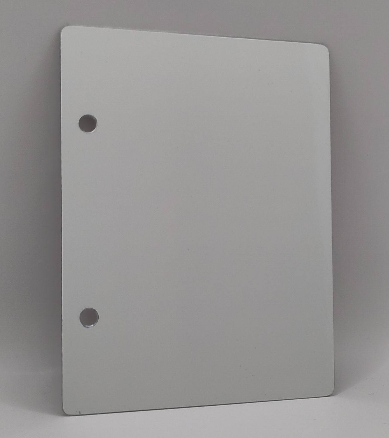 Aluminium Farbblech, Weiss, 160x120x1mm