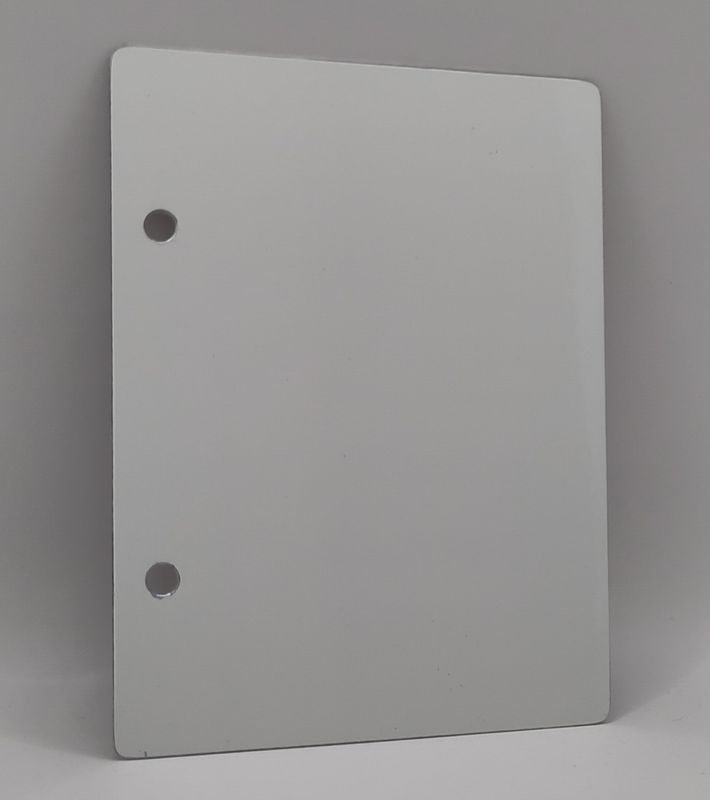 Aluminium Farbblech, Weiss, 160x120x1mm