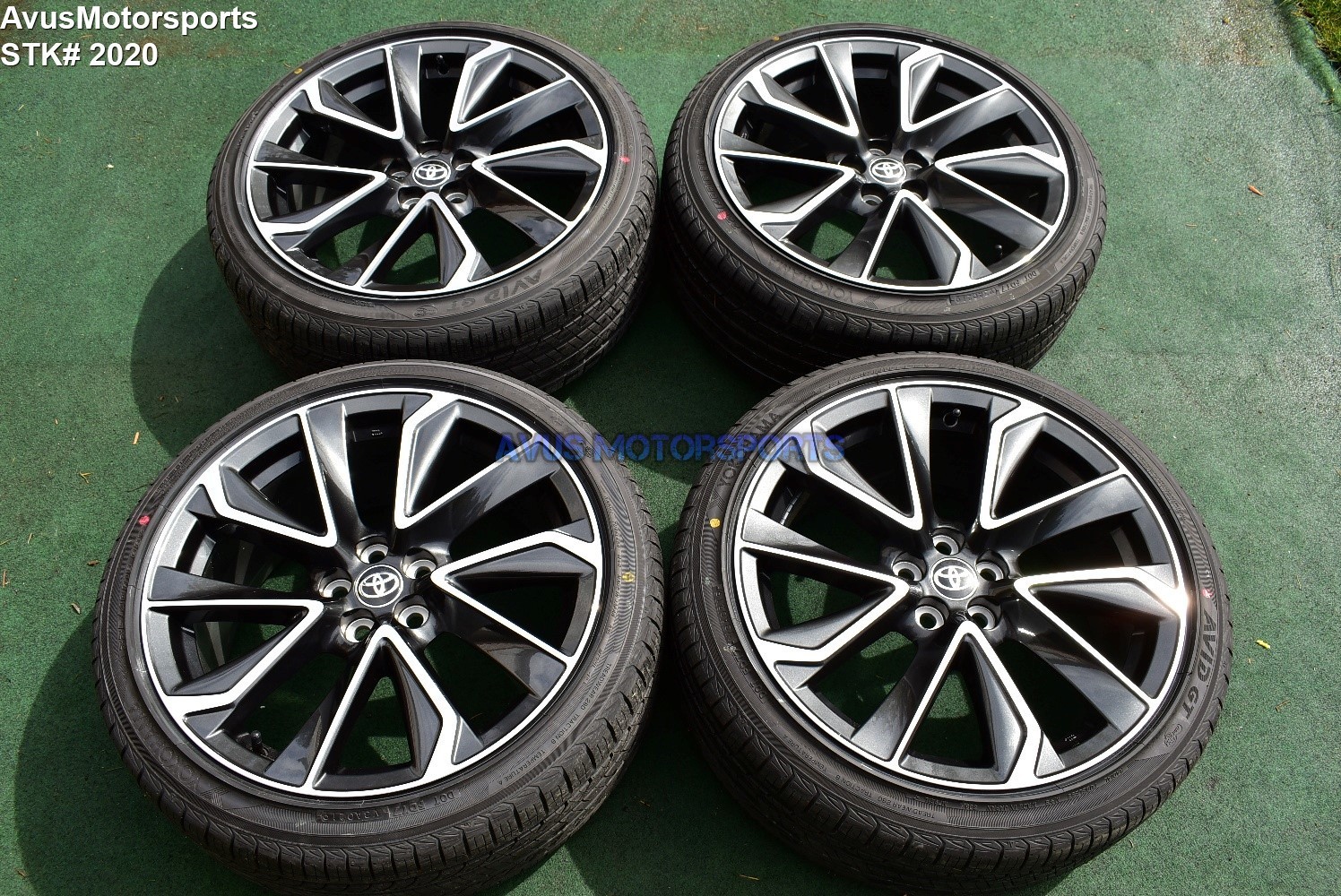 18" Toyota Corolla XSE Factory OEM Wheels Yokohama 225/40R18 Prius 2019 5x100