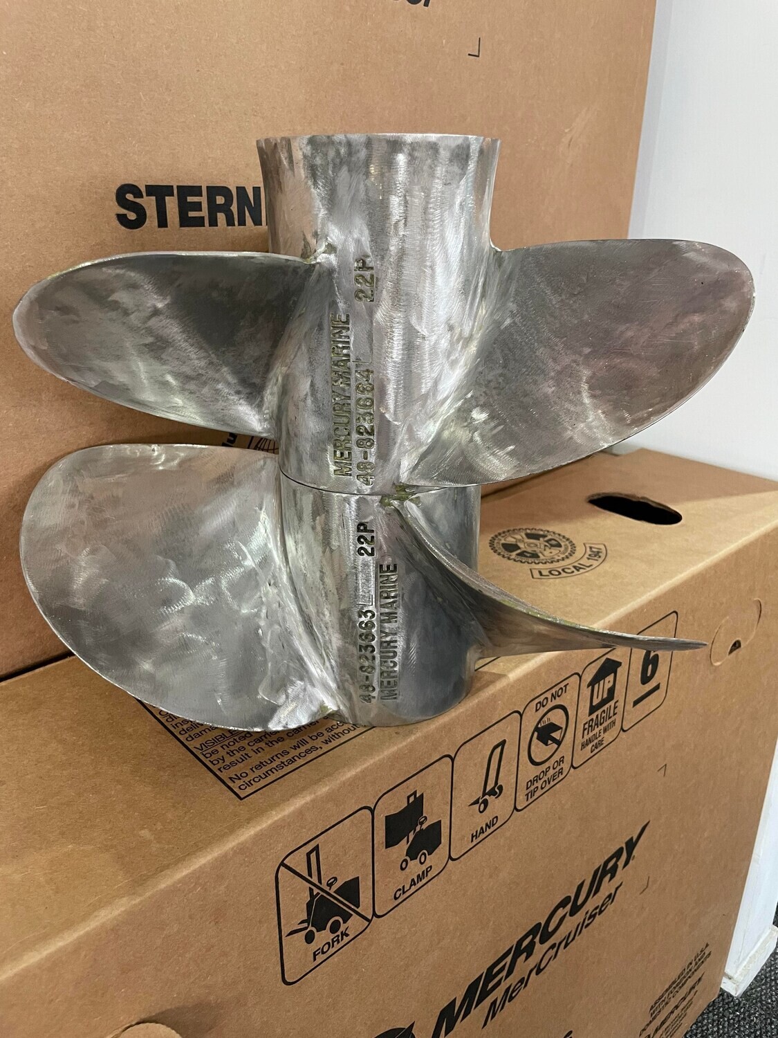 Bravo 3 Propeller Set 22P Stainless (used)