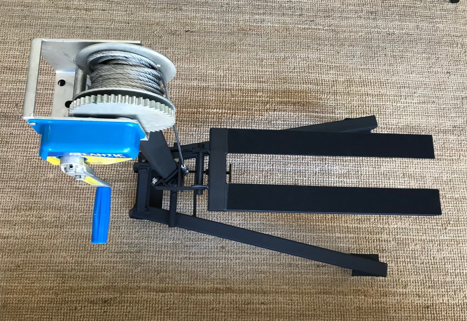 Folding Sterndrive Trolley Jack/Hoist