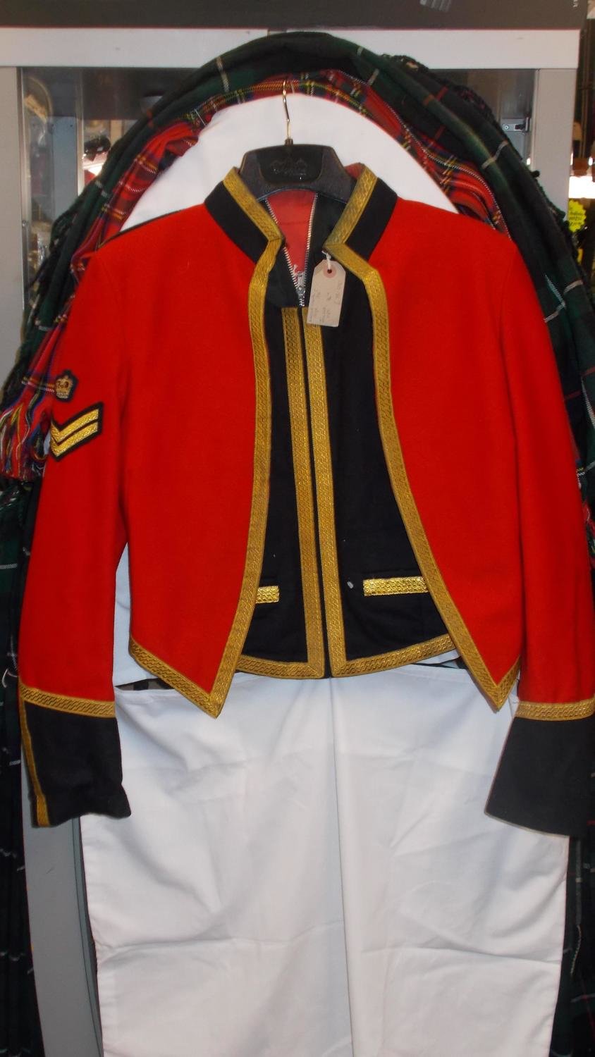 British Army Household Cavalry Lifeguards Division Mess Dress Uniforms