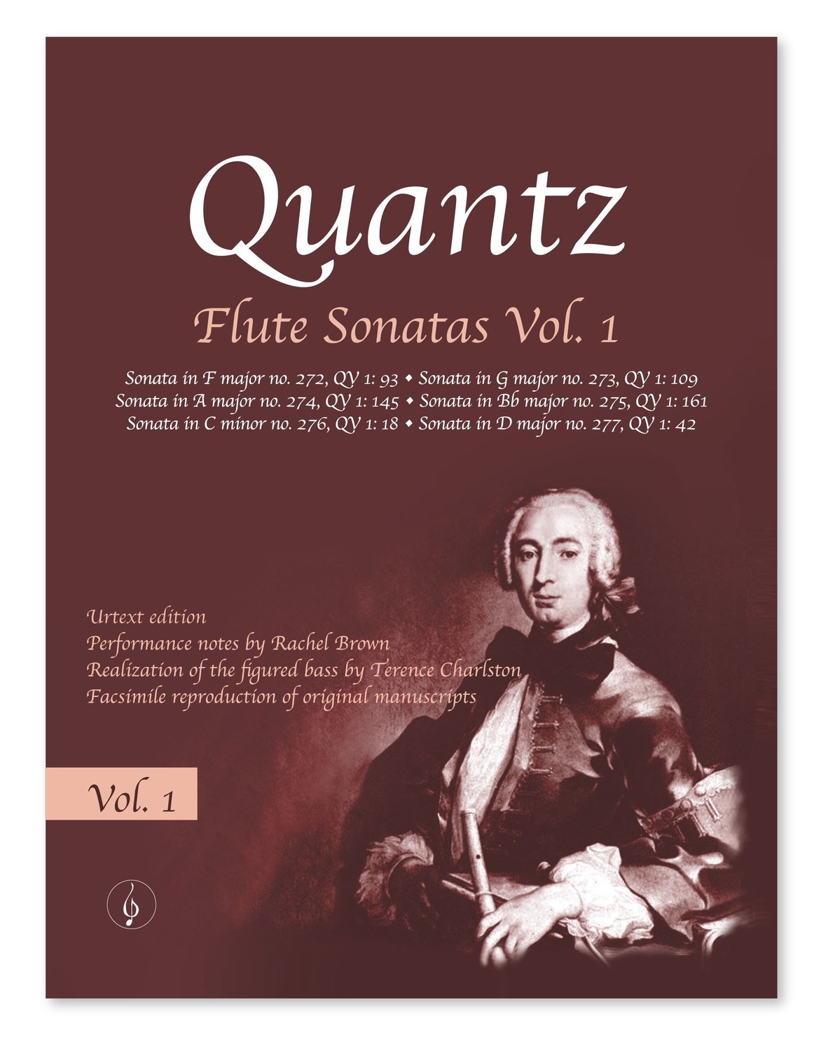 Quantz Flute Sonatas Vol. 1 sheet music *ABRSM Grade 8 syllabus