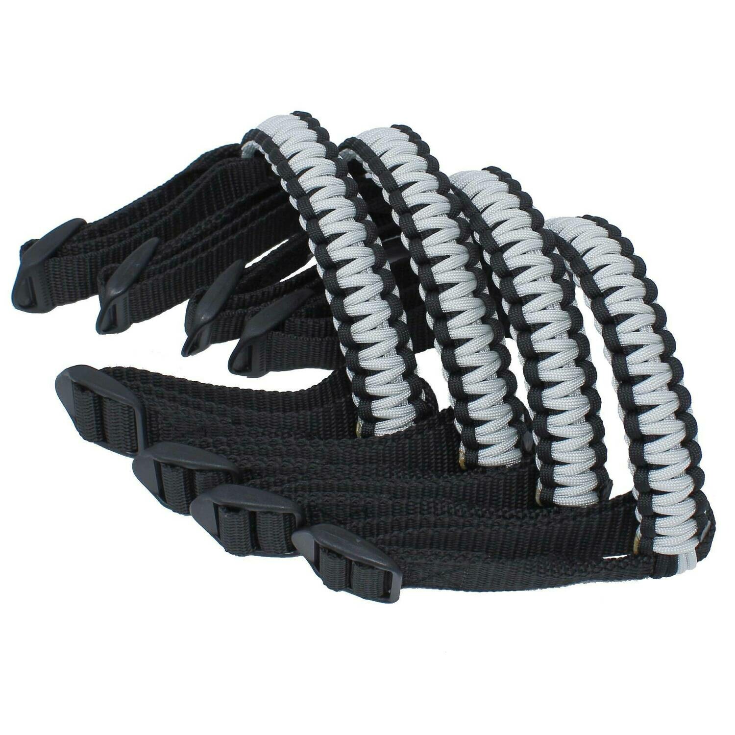 BubbasGarageTv Paracord Grab Handles for Jeep Wrangler JL & Jeep