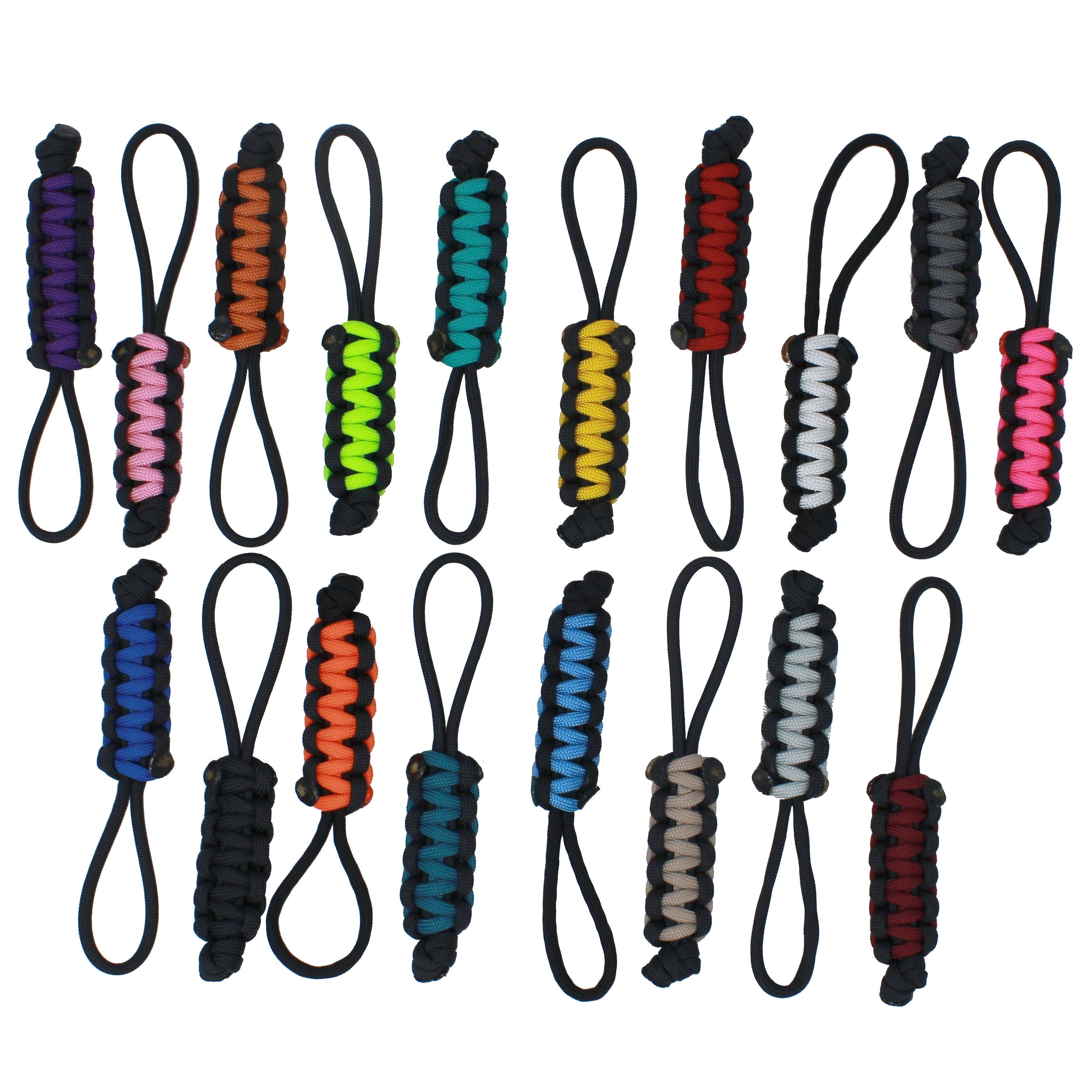 Paracord Zipper Pulls Store BubbasGarageTv