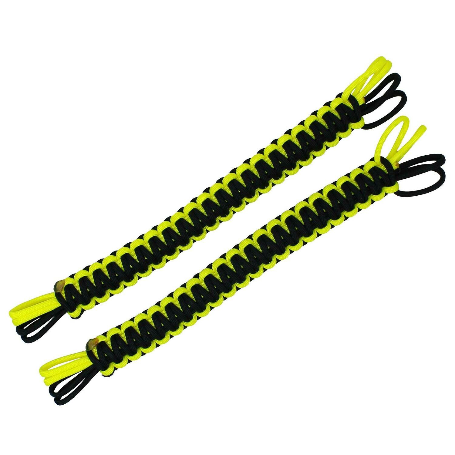 Black & Neon Yellow Limiting Door Straps for Jeep Wrangler JL & Jeep