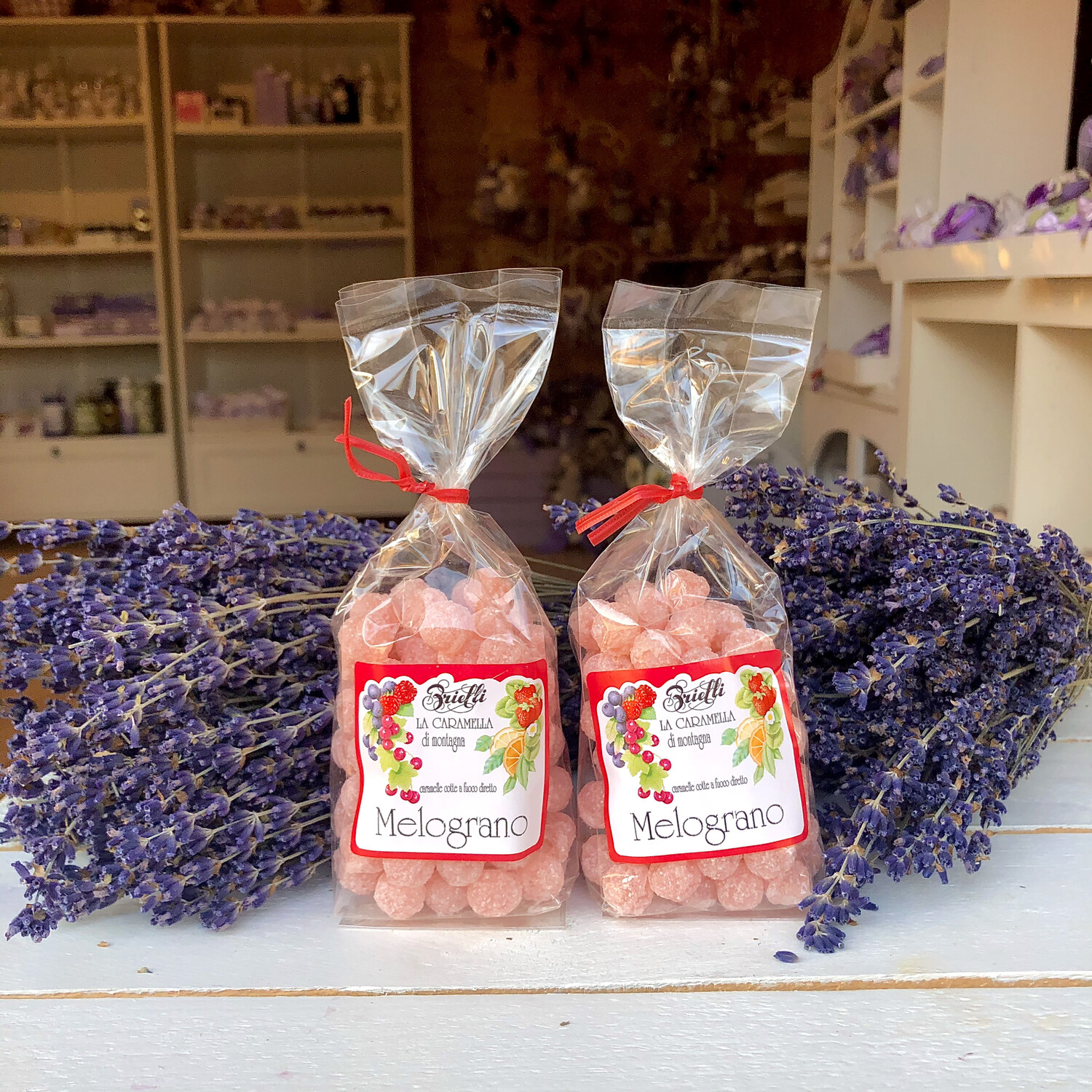 caramelle alla lavanda