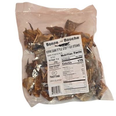 Stock Fish Bits Norwegian style 12 oz