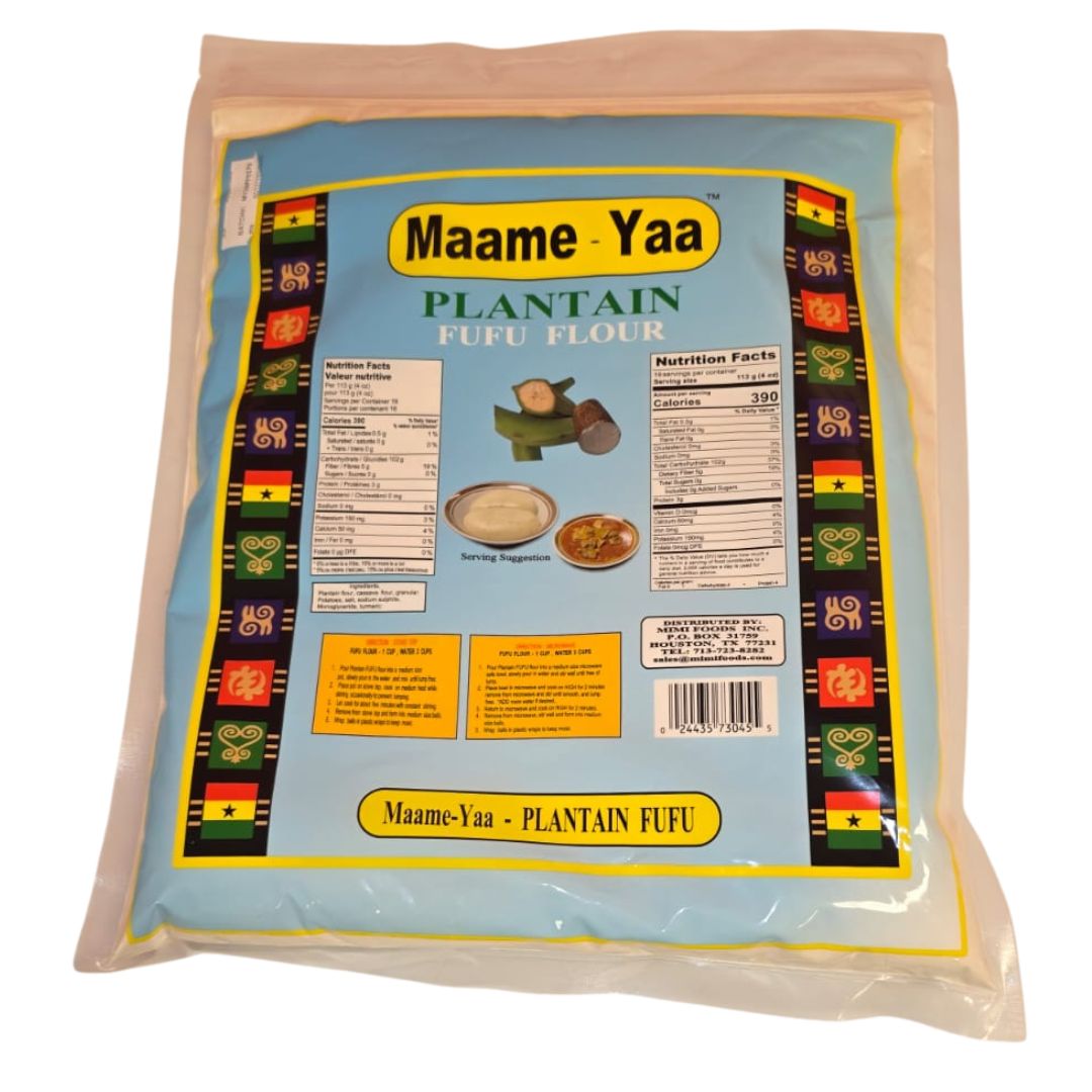 Maame yaa plantain fufu flour 10lb
