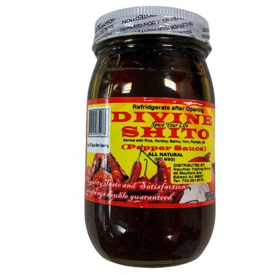 Pepper Sauce Divine Shito 16 OZ