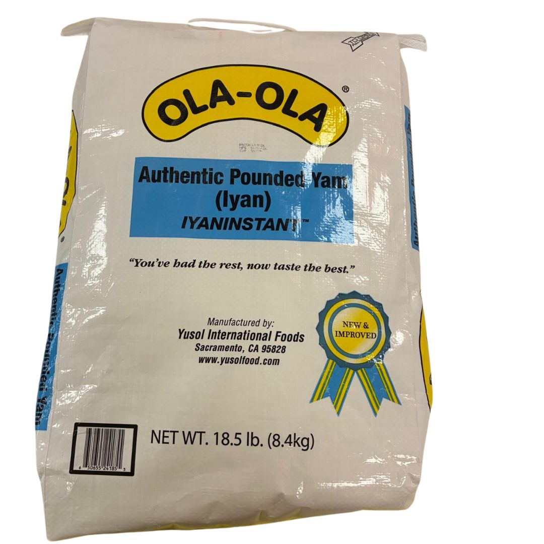Ola-Ola  Pounded Yam  18.5 LBS