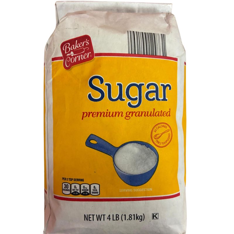 Granulated Sugar Baker's Corner 4LB