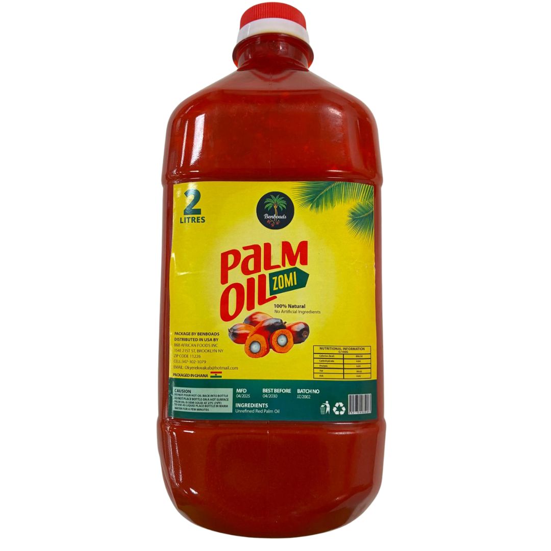 Organic palm oil Zomi 2lt