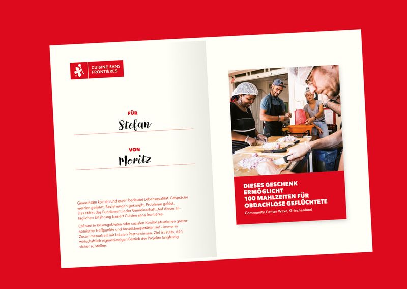 Geschenkkarte Mitgliedschaft