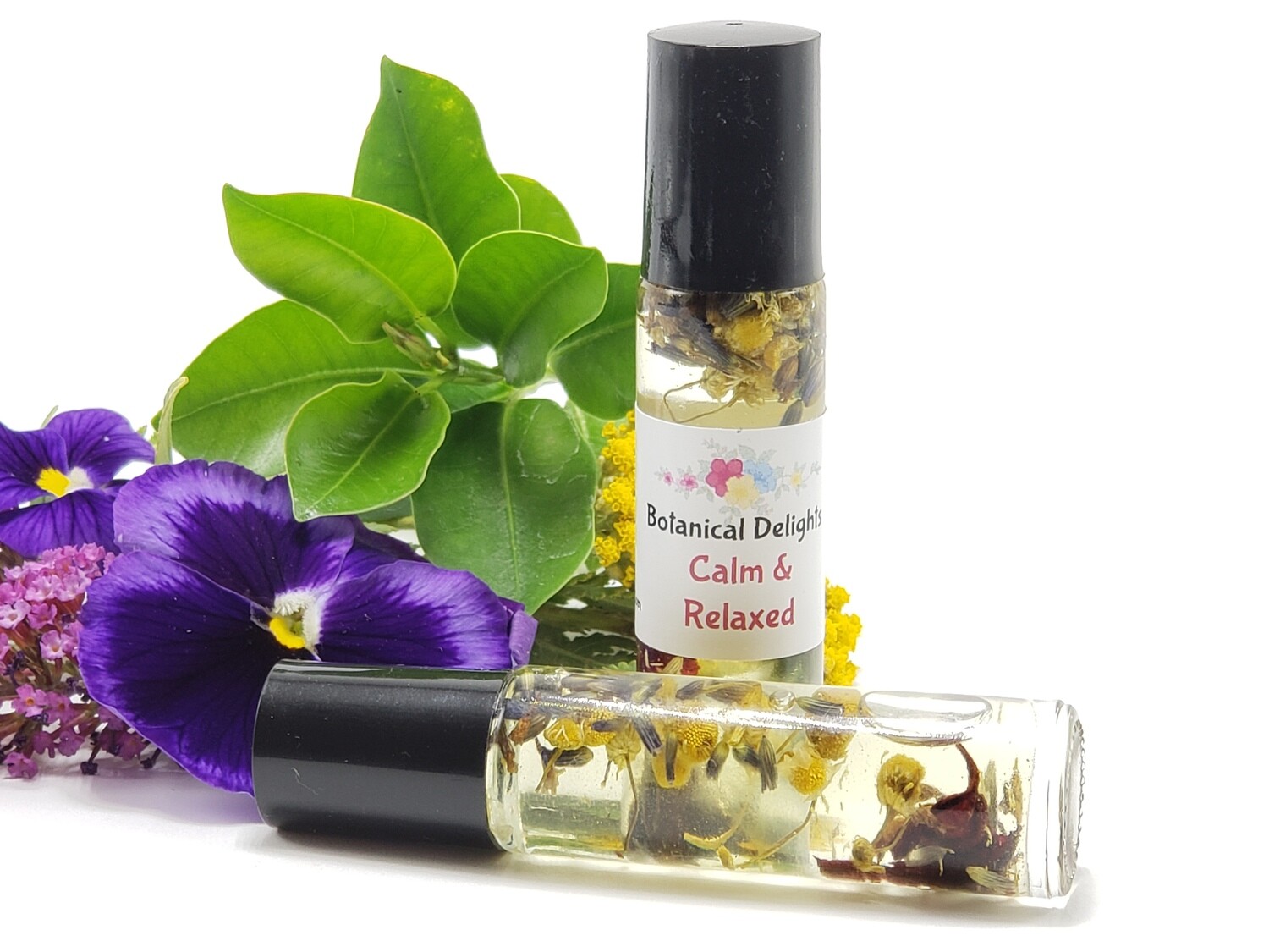 CALM & RELAXED Essential Oil Roller A feel good, female blend that