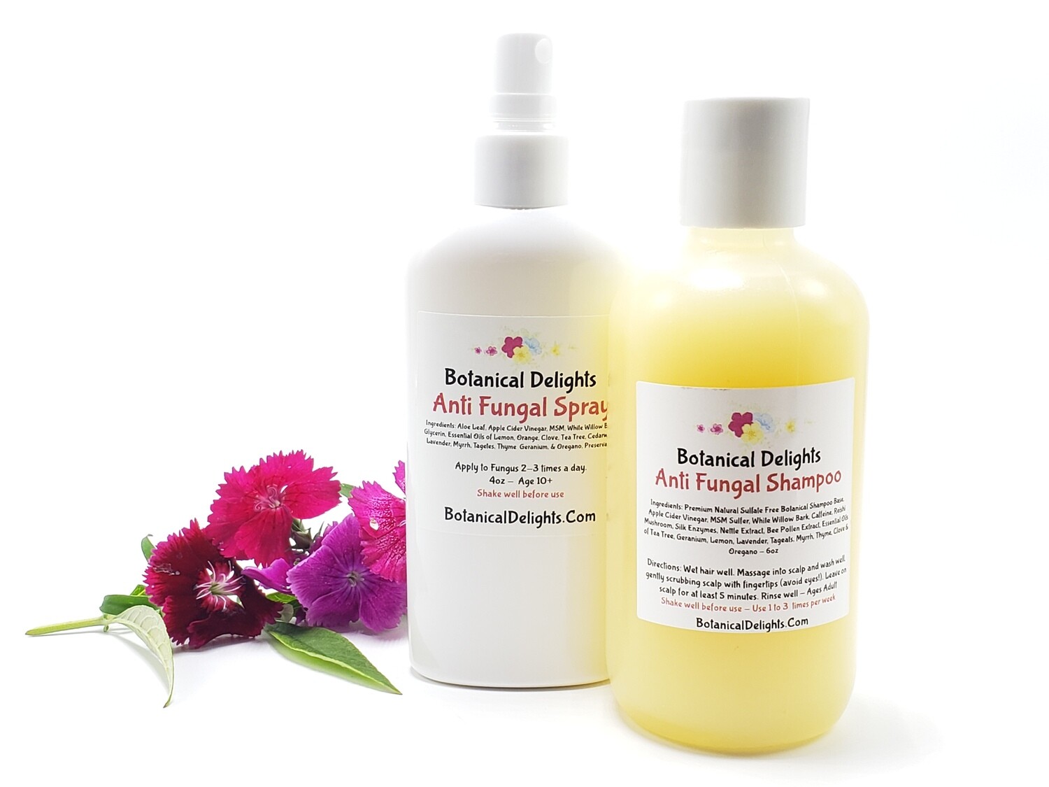 ANTI FUNGAL Shampoo and Spray For haole rot, tinea versicolor, scalp