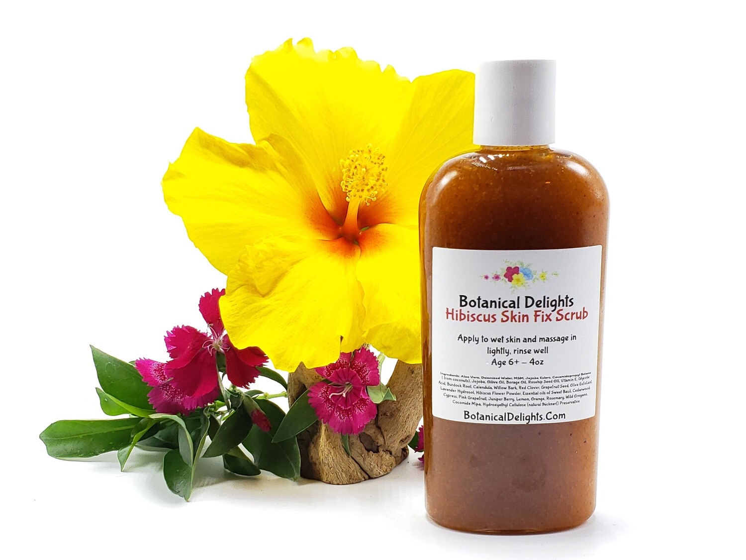 HIBISCUS Skin Fix Scrub For beautiful, clear skin